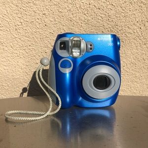 Royal Blue Polaroid